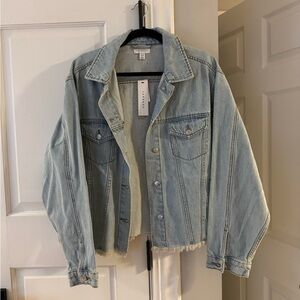 Topshop Light Blue Denim Jacket